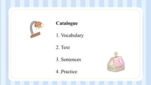 Unit 1 I go to school at 8:00. Lesson 1 - Lesson 2