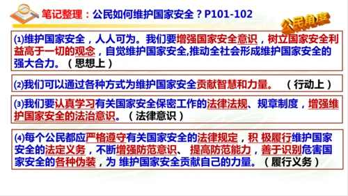 9.2维护国家安全 课件