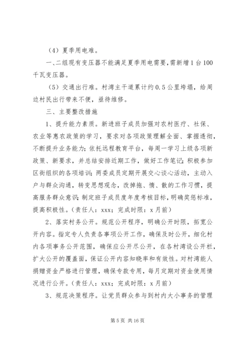 软弱涣散村验收方案.docx