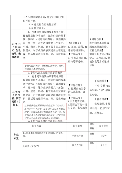 【大单元】统编版语文二上第六单元《口语交际：看图讲故事》 教学设计