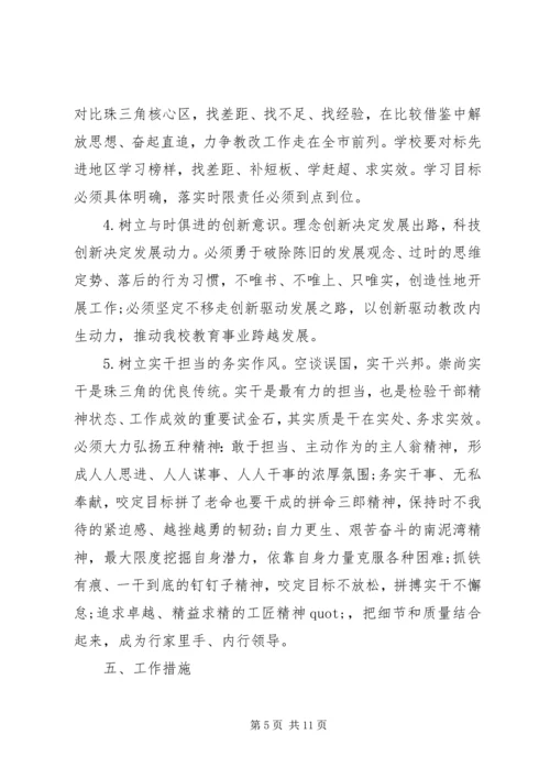 解放思想实干兴肇实施方案.docx