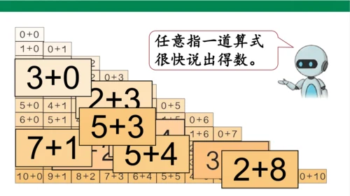 新人教版数学一年级上册5.13整理和复习课件(39张PPT)