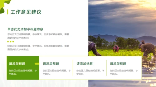 乡村振兴项目工作报告通用PPT模板