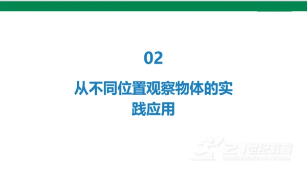 第二单元人教版四年级下册观察物体期末复习课件(共22张PPT)