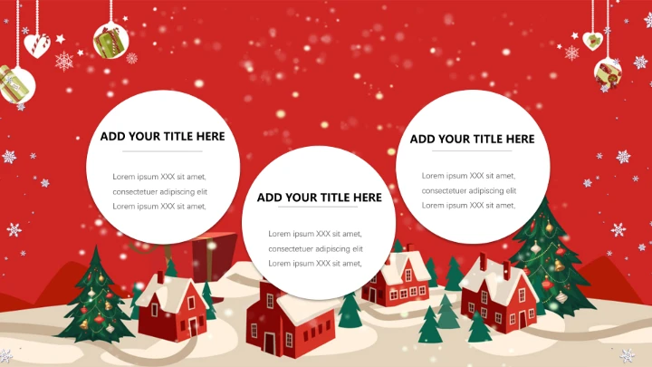 圣诞节节日模板