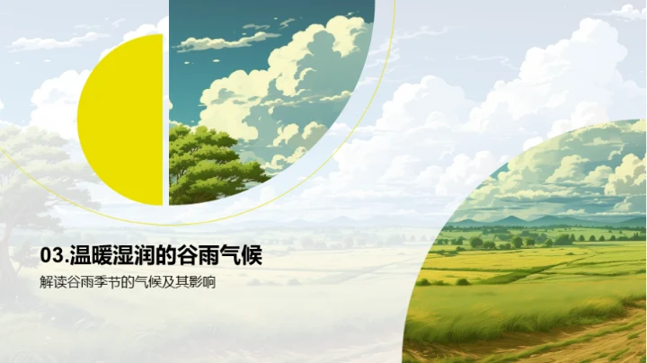 探索谷雨的气候秘密