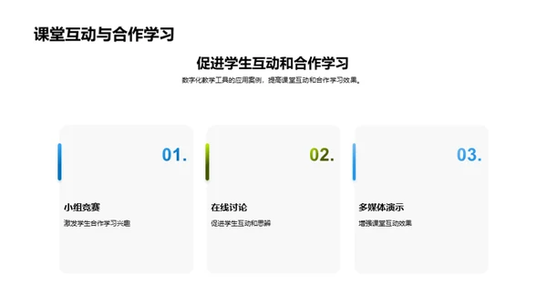 数字化教学工具应用