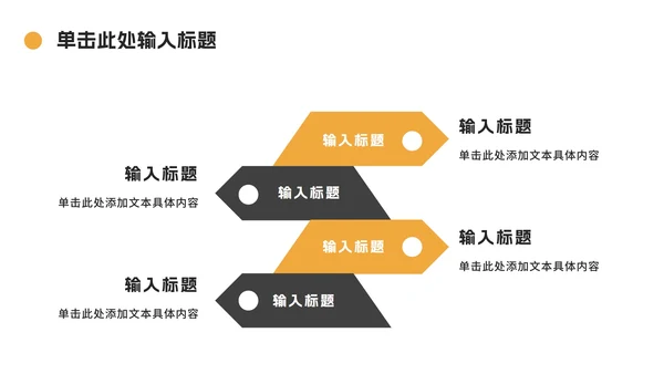 橙色简约毕业论文答辩ppt模板