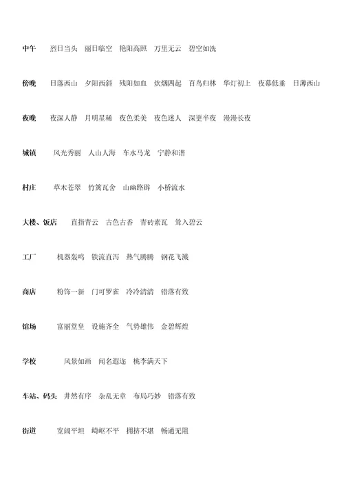 小学语文成语大全附解释