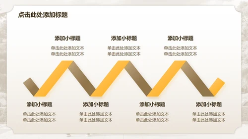 棕色复古风南京家乡介绍PPT模板