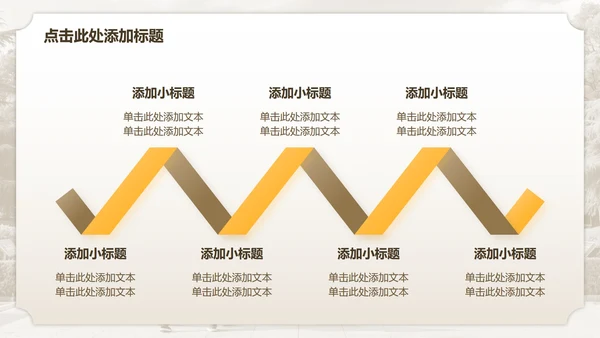 棕色复古风南京家乡介绍PPT模板