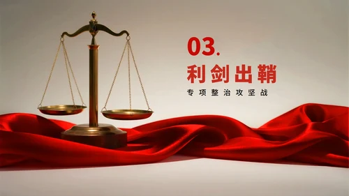 实景风反腐违规吃喝专项整治党建党课PPT模板