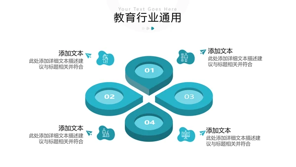教学课程设计在线教育说课宣传PPT模板