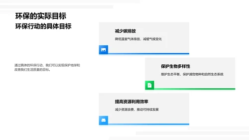 环保实践报告PPT模板