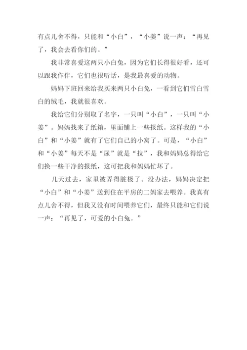 动物作文500字0.docx