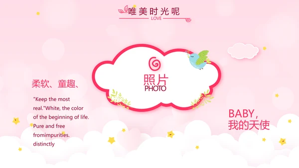 生日快乐生日派对纪念册动态PPT
