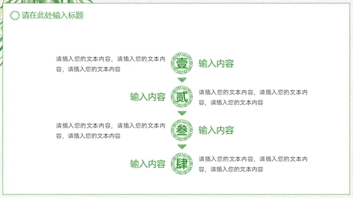 中草药中药人参通用PPT模板