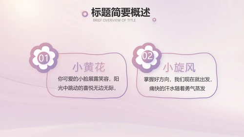 紫色大气儿童舞蹈比赛大赛动态PPT