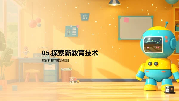 教育科技的未来展望PPT模板