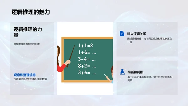 学科深度探索PPT模板