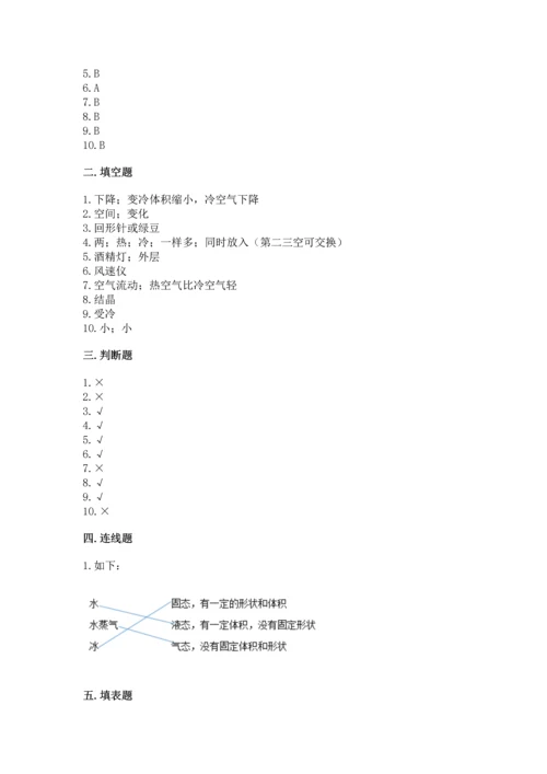 教科版三年级上册科学《期末测试卷》附参考答案【培优a卷】.docx