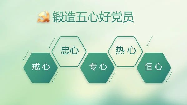 党建党风廉政学习教育动态PPT模板