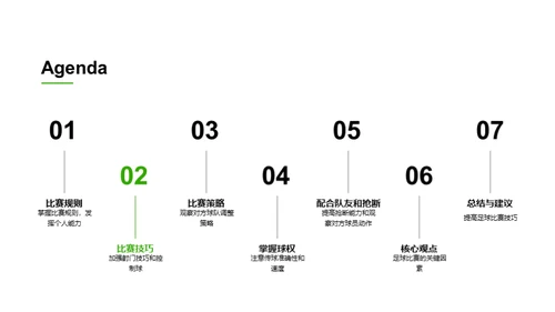 足球比赛技巧