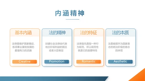 蓝色大气法律讲座知识学习教育动态PPT模板