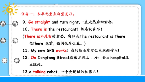 Unit 1 How can I get there 复习课件（词组+句型+语法+语音+写作指导）