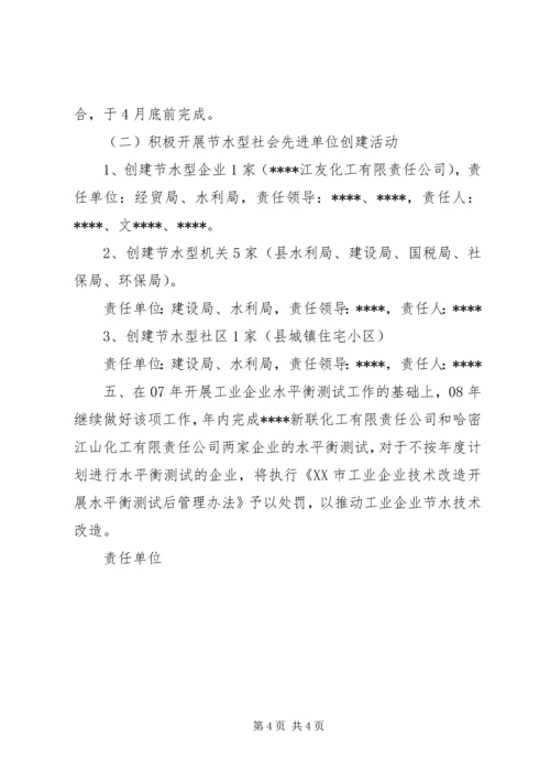 节水型社会建设实施方案 (2).docx