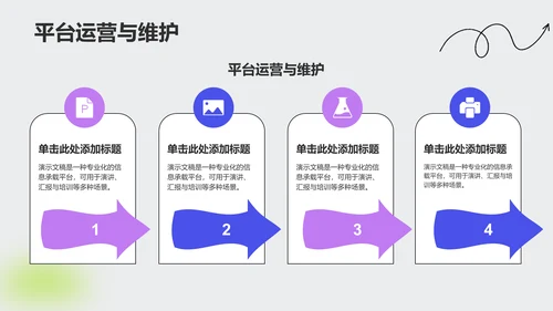 绿色卡通风学术汇报成果展示PPT主题
