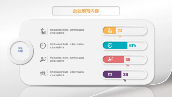 微立体高端商务工作汇报通用PPT模板