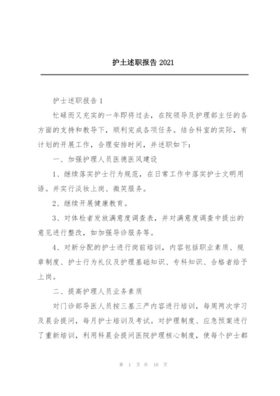 护土述职报告2021.docx