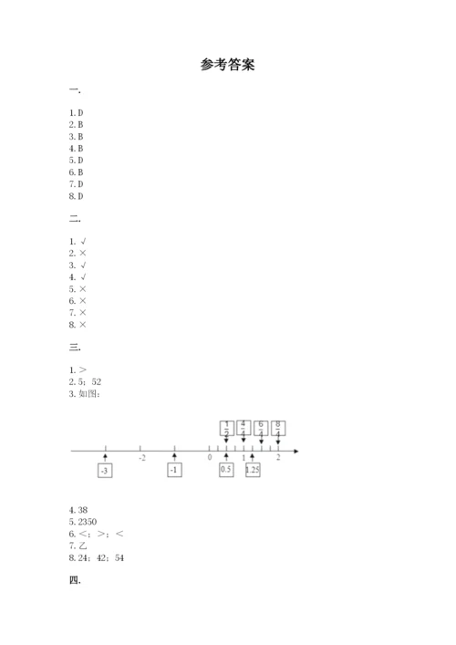 小学六年级下册数学摸底考试题附答案【综合题】.docx