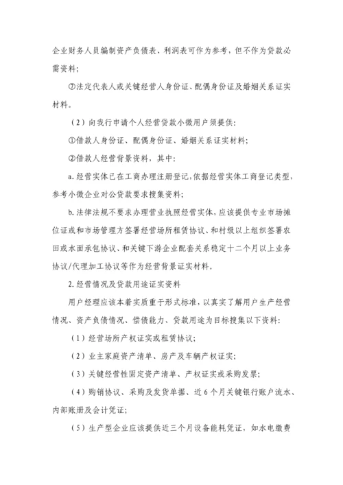 附江苏长江商业银行小微企业贷款业务操作规程试行模板.docx
