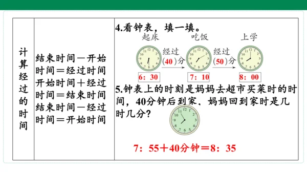 人教版数学三年级上册期中复习 单元归纳·知识梳理  课件(共23张PPT)