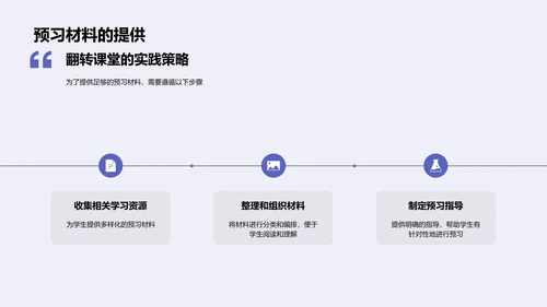 翻转课堂实操教程PPT模板