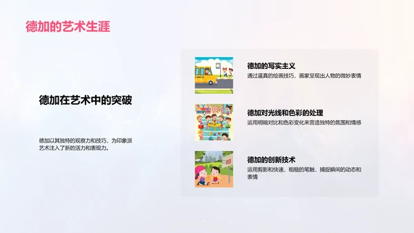 印象派艺术解读PPT模板
