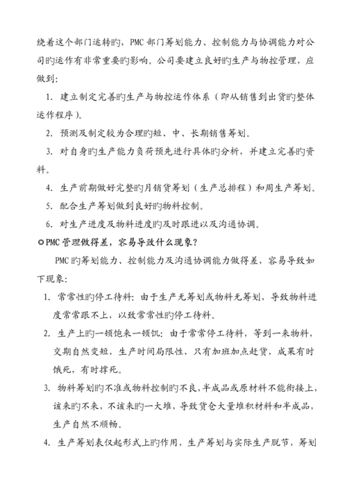 生产综合计划控制管理基础规范.docx