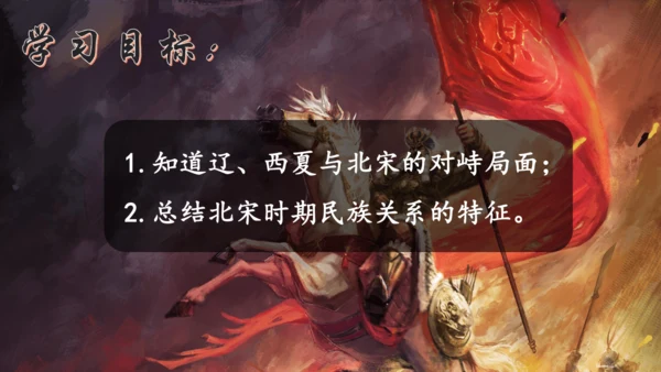 第7课 辽、西夏与北宋的并立  课件（共19张PPT  内嵌视频）