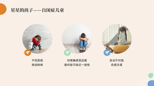 彩色水彩简约实拍关爱特殊儿童宣传教育PPT