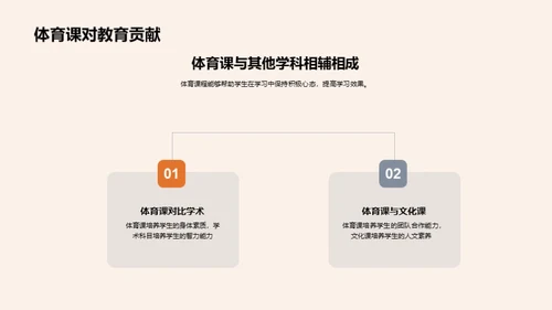 大学体育课的影响与价值