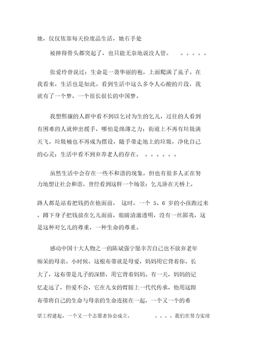 华丽的袍子900字高一作文