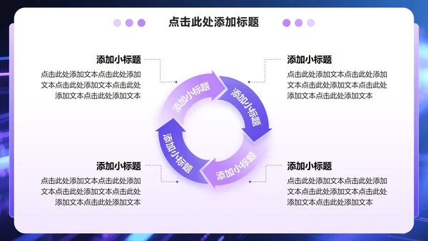 紫色商务风课题总结汇报学术汇报PPT模板