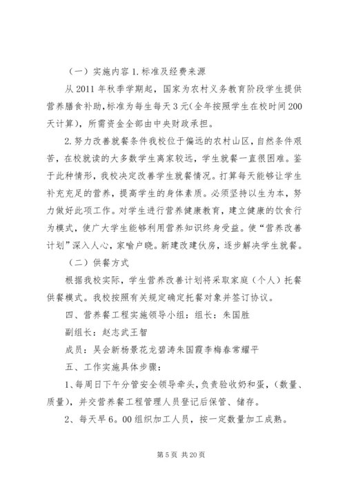 人民小学营养餐实施方案.docx