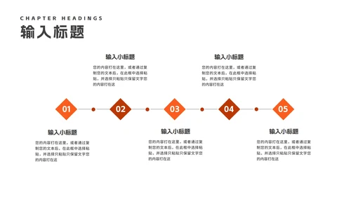 简约风橘色会计专业论文答辩汇报PPT模板