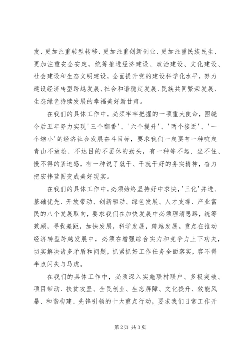 学习市第十二次党代会精神心得体会 (3).docx