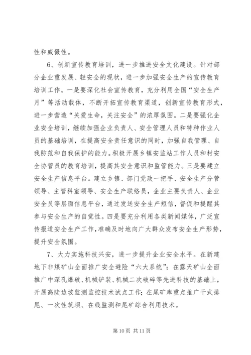 县安全生产监督管理局工作汇报 (3).docx