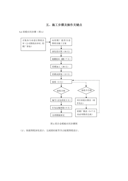 经典建筑综合重点工程铝合金模板综合体系综合标准施工标准工法.docx