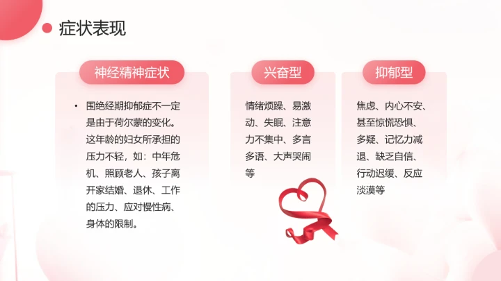 妇女更年期主题宣传科普温柔对待更年期PPT